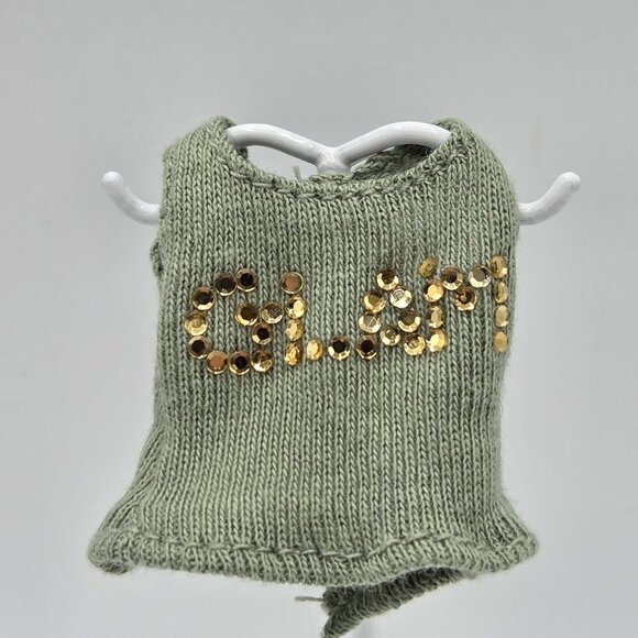 Bratz Doll Clothing Set: Bunny & Bubbles Top Green "Glam" Tank - Picture 2 of 7